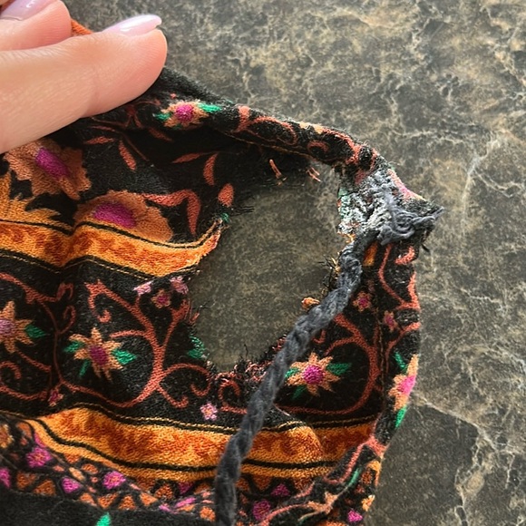 Boho Free People dress with hole near neckline - Picture 5 of 9